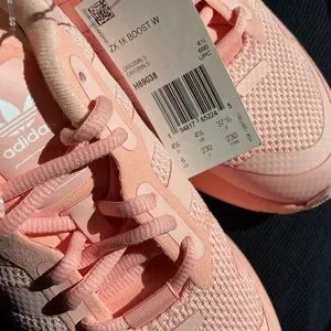 adidas | Shoes | Adidas Zx K Boost Pink White Running Gym New